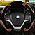 cheap Steering Wheel Covers-new plush put set cute cartoon lady Korean winter warm car steering wheel set