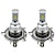 voordelige Autokoplampen-2 stuks Motor Automatisch LED Mistlamp Dagrijverlichting Richtingaanwijzerlicht H7 H4 H3 Lampen 4000 lm 80 W 6000-6500 k 2 Voor Universeel