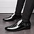 abordables Zapatos Oxford de hombre-Hombre Zapatos Confort PU Otoño invierno Oxfords Marrón / Negro