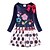cheap Floral Dresses-Kids Little Girls&#039; Dress Floral Royal Blue Dresses