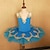 cheap Ballet Dancewear-Ballet Dress Lace Sashes / Ribbons Pearls Girls&#039; Training Performance Sleeveless Natural Mesh Sequined Milk Fiber