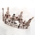 cheap Costumes Jewelry-Tiaras Crown Masquerade Royal Style Halloween Alloy For Princess Aurora Cosplay Halloween Carnival Women&#039;s Costume Jewelry Fashion Jewelry