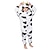 cheap Kigurumi Pajamas-Kid&#039;s Kigurumi Pajamas Nightwear Camouflage Animal Milk Cow Animal Onesie Pajamas Flannel Toison Cosplay For Boys and Girls Animal Sleepwear Cartoon Festival / Holiday Costumes / Machine wash / #