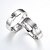 preiswerte Ringe-Bandring Ring For Paar Hochzeit Alltag Maskerade Titanstahl Klassicher Stil Freundschaft Silber