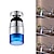 abordables Robinets-pulvérisateurs-lumière led changement de couleur robinet monochrome robinet bouche bec verseur d&#039;eau