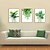 cheap Prints-3 Panel Wall Art Canvas Prints Painting Artwork Picture Leaf Plant Grass Home Decoration Décor Stretched Frame Ready to Hang
