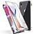cheap iPhone Cases-Magnetic Double Sided Case For Apple iPhone 11 / iPhone 11 Pro / iPhone 11 Pro Max Shockproof / Transparent / Magnetic Full Body Cases Solid Colored Hard Tempered Glass / Metal