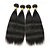 baratos Extensões de Cabelo Natural-4 pacotes Tecer Cabelo Cabelo Brasileiro Liso Extensões de cabelo humano Cabelo Virgem Cabelo Humano Ondulado 8-30 polegada Natureza negra Venda imperdível / 10A / Longo