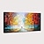 halpa Maisemataulut-käsintehty öljymaalaus kangas seinä taide koristelu jalankulkija puita syksyn maisemia kodin sisustukseen rullattu kehyksetön venyttämätön maalaus