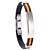 cheap Bracelets &amp; Bangles-Men&#039;s Bracelet Bangles Fashion Stainless Steel Bracelet Jewelry Yellow / Blue / White For Casual Daily Sports / Silicone