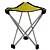 cheap Camping Furniture-Camping Stool Tri-Leg Stool Anti-Slip Portable Foldable Comfortable Aluminum Alloy Oxford for 1 person Camping Camping / Hiking / Caving Traveling Picnic Autumn / Fall Winter Yellow Blue Orange Gold