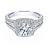 billige Ringer-1 stk Bandring Ringe For Dame Kubisk Zirkonium Syntetisk Diamant Bryllup jubileum Gave Gullbelagt Klassisk Bane Bryllup