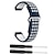 billiga Garmin klockband-Klockarmband för Garmin Forerunner 220/230/235/620/630/735XT Approach S20 / S6 / S5 Mjuk silikon Ersättning Rem med borttagningsverktyg Justerbar Sportband Armband