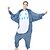 voordelige Kigurumi-pyjama&#039;s-Volwassenen Kigurumi-pyjama&#039;s Uil Dieren Lapwerk Onesie pyjama&#039;s Knuffelfleece Cosplay Voor Mannen &amp; Vrouwen Kerstmis Dieren nachtkleding spotprent Festival / Feestdagen kostuums / Turnpakje / Onesie