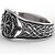 cheap Rings-Men Band Ring Geometrical Silver Silver-Plated Flower Vintage 1pc 7 8 9 10 11 / Men&#039;s