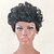 cheap Human Hair Capless Wigs-Human Hair Blend Wig Short Natural Wave Pixie Cut Layered Haircut Short Hairstyles 2020 With Bangs Berry Natural Wave Side Part African American Wig Machine Made Women&#039;s Natural Black #1B