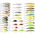 cheap Fishing Lures &amp; Flies-48 pcs Minnow Fishing Lures Hard Bait Minnow Lure Packs Floating Sinking Bass Trout Pike Bait Casting Bass Fishing Lure Fishing Plastics / Trolling &amp; Boat Fishing