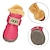 cheap Dog Clothes-Dog Boots / Shoes Snow Boots Puppy Clothes Solid Colored Fashion Waterproof Keep Warm Winter Dog Clothes Puppy Clothes Dog Outfits Silver Gray Black Red   PU Leather Suede