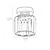 billige Taklamper-13 cm hengende lanternedesign innfelt lys glass geometrisk naturinspirert moderne 220-240v
