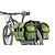 abordables Doubles sacoches de vélo-ROSWHEEL 50 L Sac de Porte-Bagage / Double Sacoche de Vélo Sacs de Porte-Bagage Sacoche Double Velo / Sac de Porte-Bagage Ajustable Grande Capacité Etanche Sac de Vélo Polyester Toile PE Sac de