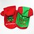 olcso legjobb karácsonyi ajándékok-Kutyák Kapucnis felsőrész Karácsonyi öltözék Hópehely Karácsony Karácsony Újévi Kutyaruházat Kölyökkutya Kutyaruhák Zöld Piros Jelmez lány és fiú kutyának Polár gyapjú Pamut XS S M L XL