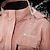 economico Softshell, pile e giacche da escursionismo-piumino da donna escursionismo giacche 3-in-1 giacca da sci inverno esterno termico caldo impermeabile antivento leggero giacca invernale capispalla soprabito campeggio caccia pesca rosa bianco sporco arancione