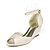 cheap Wedding Shoes-Women&#039;s Wedding Shoes Wedding Sandals Bridesmaid Shoes Lace Wedge Heel Peep Toe Minimalism Wedding Party &amp; Evening Lace Ankle Strap Fall Spring &amp; Summer Floral Light Purple White Ivory