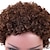 levne Přírodní paruky bez připínání-Směs lidských vlasů Paruka Krátký Kudrny Střih Pixie Krátké účesy 2020 Berry Kudrny Příroda černá Pro černošky na stroji Dámské Černá Medium Brown Tmavě Víno