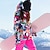 お買い得  スキーウェア-GSOU SNOW 女性用 スキージャケット スノージャケット アウトドア 冬 保温 防水 防風 高通気性 取り外し可能なフード ジャケット　スキー スノーボード ウィンタースポーツ マウンテン
