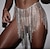cheap Body Jewelry-Body Chain Ladies Stylish Luxury Women&#039;s Body Jewelry For Club Bikini Rhinestone Gold