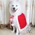 זול בגדים לכלבים-כלבים חתולים חיות מחמד כף בגדי גור אחיד חג מולד קוספליי חג מולד חורף בגדים לכלבים בגדי גור תלבושות לכלבים אדום תחפושות לכלבת ילדה וילד polyster XS S M L XL