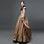 Χαμηλού Κόστους Ιστορικές &amp; Vintage Στολές-Πριγκίπισσα Μαρία Αντωνιέτα Κομψό Ροκοκό Βικτοριανό Φορέματα Φόρεμα χορού Γυναικεία Κοριτσίστικα Δαντέλα Βαμβάκι Επίσημο Χοροεσπερίδα Ιαπωνικά Στολές μεταμφίεσης Μεγάλα Μεγέθη Προσαρμοσμένη Καφέ