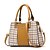 cheap Handbag &amp; Totes-Women&#039;s PU Top Handle Bag Lattice Black / Brown / Red / Fall &amp; Winter