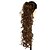 abordables Queue-de-cheval-Queue-de-cheval Cheveux Synthétiques Pièce de cheveux Extension des cheveux Bouclé