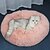 Χαμηλού Κόστους Κρεβάτια &amp; Κουβέρτες για Σκύλους-Σκυλιά Γάτες Στρώμα Επιφάνειας Κρεβάτια Κουβέρτες κρεβατιών Χαλάκια &amp; Μαξιλαράκια Ύφασμα Χνουδωτό Moale Ανθεκτικό Μονόχρωμο Κάμελ Κρασί Λευκό