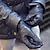 abordables Gants de Moto-Doigt complet unisexe gants de moto cuir/peau de mouton imperméable/léger/chaud thermique moto vélo vélo gants d&#039;extérieur protecteur