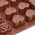 Χαμηλού Κόστους Φόρμες για κέικ-24 τρύπα αυξήθηκε αγάπη σοκολάτα σιλικόνης μούχλα κέικ διακόσμηση εργαλεία
