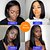 cheap Human Hair Lace Front Wigs-Human Hair 4x13 Closure Wig Bob Short Bob Free Part style Brazilian Hair Natural Straight Natural Wig 130% Density with Baby Hair Natural Hairline African American Wig For Black Women With Bleached