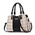 cheap Handbag &amp; Totes-Women&#039;s PU Top Handle Bag Lattice Black / Brown / Red / Fall &amp; Winter