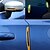 Недорогие Отделка и защита автомобильного кузова-Желтый / Красный / Зеленый Общий / Индивидуальность Дверные наклейки / Наклейки для автомобилей 3D-наклейки