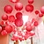 abordables Globos-Bola de linternas de papel redondo chino multicolor de 10 piezas para decoración de cumpleaños de linternas colgantes de fiesta de boda