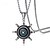 levne Náhrdelníky s přívěšky-Pánské Náhrdelníky s přívěšky Geometrické Kotva Módní Titanová ocel Stříbrná 60 cm Náhrdelníky Šperky 1ks Pro Denní Práce
