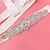 cheap Party Sashes-Satin / Tulle Wedding / Party / Evening Sash With Imitation Pearl / Belt / Crystals / Rhinestones Women&#039;s Sashes