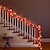 olcso LED szalagfények-juharlevél zsinór fények őszi dekoráció őszi füzér lámpák 3m 20 leds elemmel működik kültéri otthoni hálaadó parti dekoráció