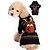 voordelige Kerstkostuums voor huisdieren-Kat Hond Truien Kerstmis Puppykleding Rendier Kerstmis Nieuwjaar Winter Hondenkleding Puppykleding Hondenoutfits Zwart Rood Kostuum voor mannetjes- en vrouwtjeshonden Acryl Vezels XXS XS S M L XL