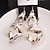זול תכשיטים אופנתיים-עגילי טיפה עגילים משתלשלים For בגדי ריקוד נשים חתונה מתנה יומי סגסוגת