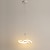abordables Éclairages pour îlot-22cm 1 lumière 15w mini suspension led lampe d&#039;ambiance aluminium noir blanc peint pour salon chambre salle à manger blanc chaud / blanc