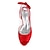 Χαμηλού Κόστους Παπούτσια Γάμου-Γυναικεία Γαμήλια παπούτσια Lace Up Sandals Σανδάλια Strappy Σπρινγκ Νυφικά Παπούτσια Φιόγκος Τακούνι Στιλέτο Ανοικτή Μύτη Σατέν Λάστιχο Μαύρο Λευκό Κρύσταλλο