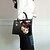 cheap Handbag &amp; Totes-Women&#039;s Sashes / Ribbons PU Top Handle Bag Solid Color Black / Brown / Wine
