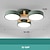 cheap Ceiling Lights-3-Light Nordic Living Room Lamp Dining Room Lamp Modern Hall Lamp Led Creative Personality Bedroom Lamp Wooden Ceiling Light